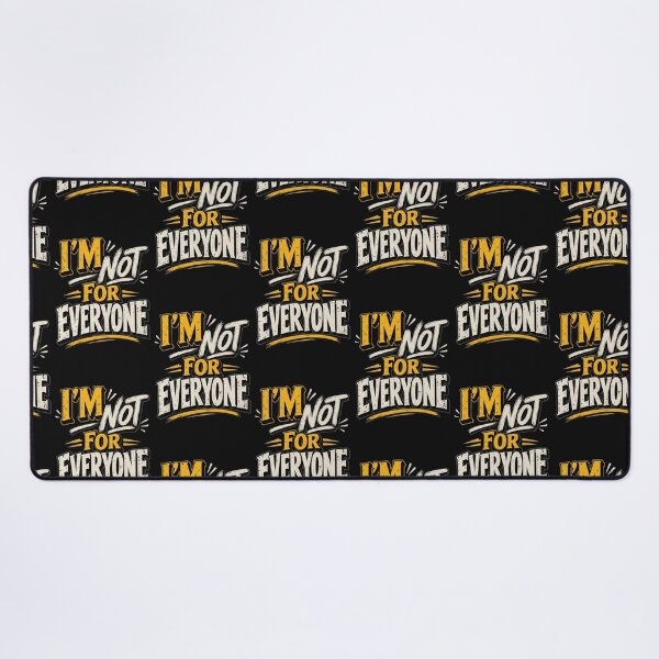 Item preview, I’m Not for Everyone designed and sold by Leo Bennett.