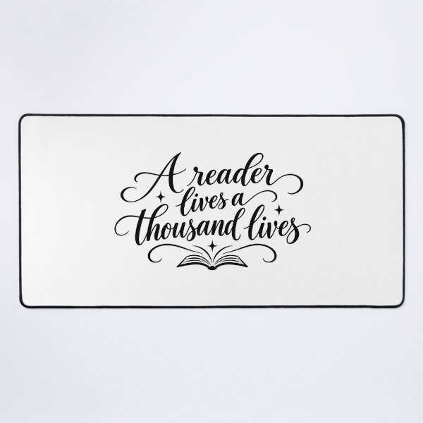 Item preview, A reader lives a thousand lives designed and sold by SarahZenith.