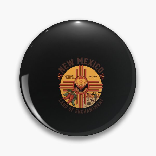 Item preview, Vintage New Mexico Land of Enchantment Zia Sun SW Desert Trading Co designed and sold by New Art.