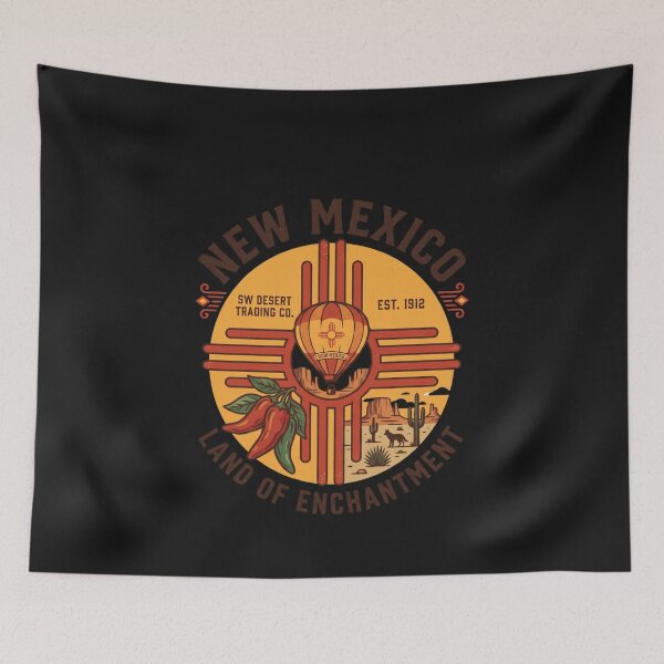 Item preview, Vintage New Mexico Land of Enchantment Zia Sun SW Desert Trading Co designed and sold by New Art.