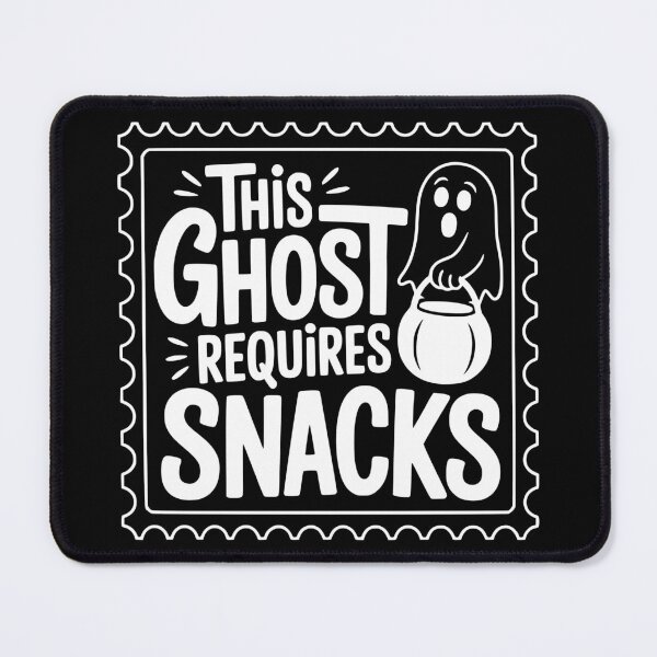 Item preview, This Ghost Requires Snacks designed and sold by theartfulaspie.