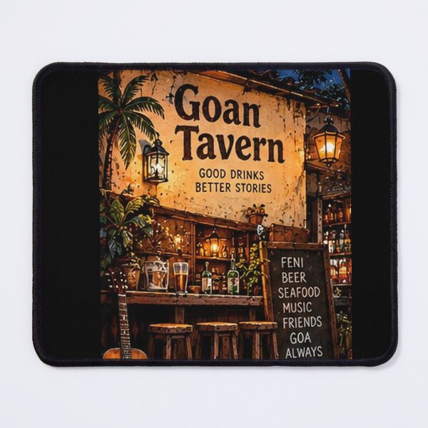 Item preview, Goan Tavern Good Drinks Better Stories designed and sold by Goanheartprints.