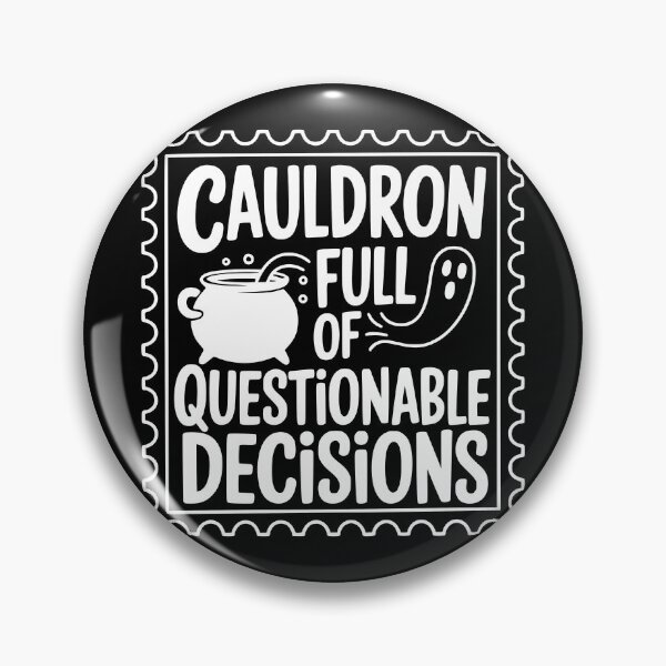 Item preview, Cauldron Full of Questionable Decisions designed and sold by theartfulaspie.