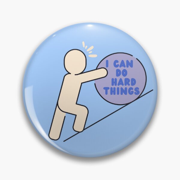 Item preview, I Do Hard Things designed and sold by PixellaneArt.