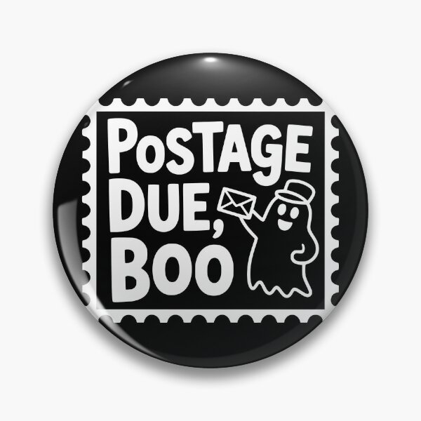 Item preview, Postage Due, Boo designed and sold by theartfulaspie.