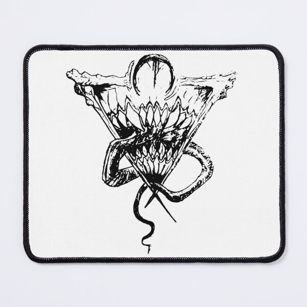 Item preview, Dark Demon Illustration with Fiery Eyes and Gothic Style Artwork designed and sold by MyMark-Kingdom.