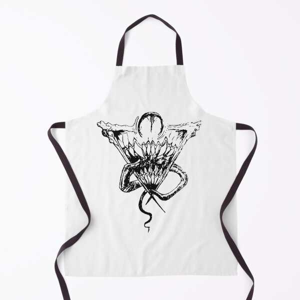 Item preview, Dark Demon Illustration with Fiery Eyes and Gothic Style Artwork designed and sold by MyMark-Kingdom.