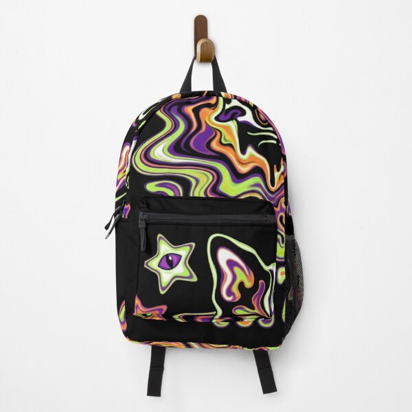 Item preview, Cosmic Kitty Psychedelic Trippy Melting Cat Retro 70s Swirl Halloween Shirt designed and sold by TeNovaStudio ⭐⭐⭐⭐⭐.