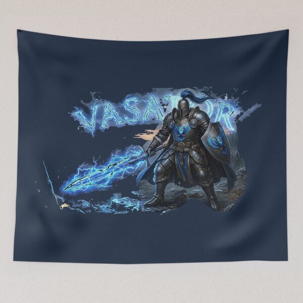 Item preview,  Blue Knight  With Sword designed and sold by Vasator1585.