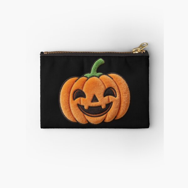 Item preview, Kawaii Jack O Lantern - Spooky Cute Pumpkin Mascot Patch Style designed and sold by thelexiverse.