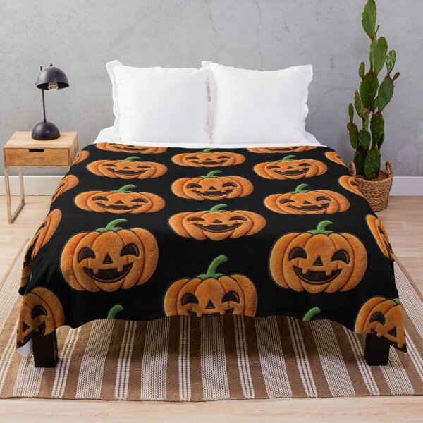 Item preview, Kawaii Jack O Lantern - Spooky Cute Pumpkin Mascot Patch Style designed and sold by thelexiverse.