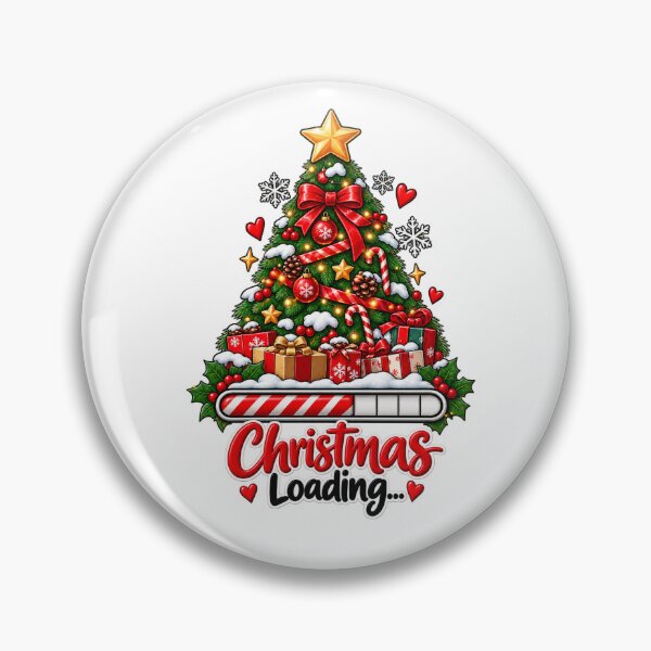 Item preview, Christmas Loading – Funny Festive Christmas Tree designed and sold by Jolie Cadence.