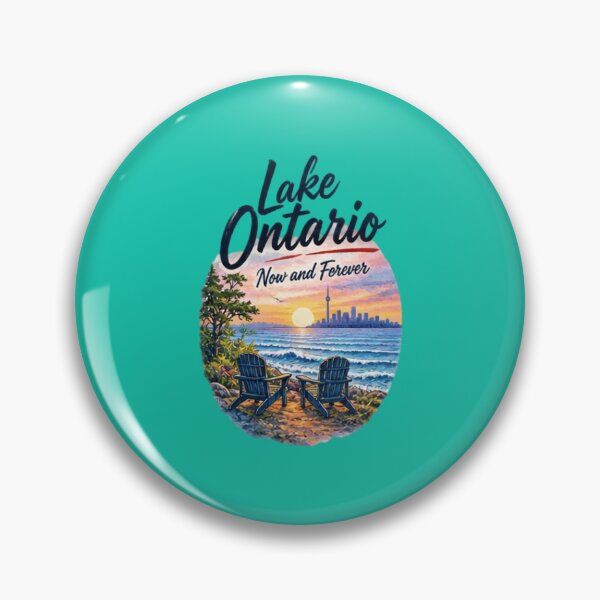 Item preview, Lake Ontario Adirondack Chairs Sunset Toronto Skyline Cottage Life designed and sold by BearLoveDesign.