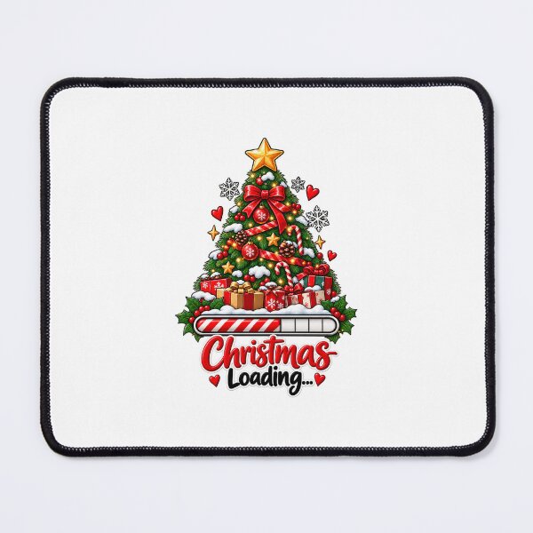 Item preview, Christmas Loading – Funny Festive Christmas Tree designed and sold by Jolie Cadence.