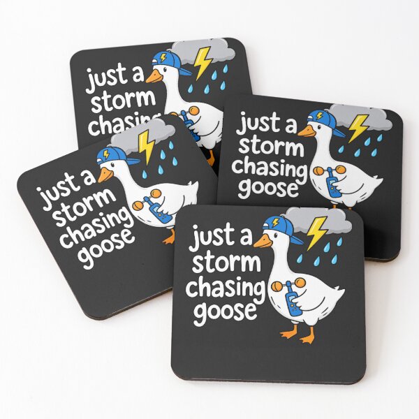 Item preview, Just a Storm Chasing Goose Funny Meteorology Weather Enthusiast designed and sold by New Art.