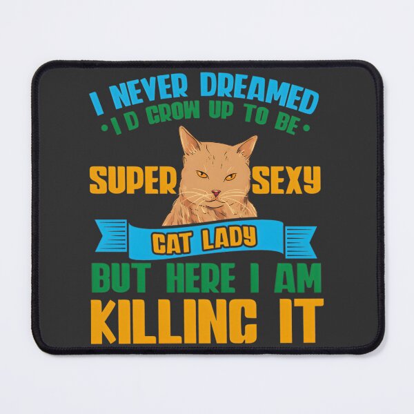 Item preview, Funny Cat Lover Gift for Women – Playful and Charming Cat Lady Design designed and sold by Sins From God.