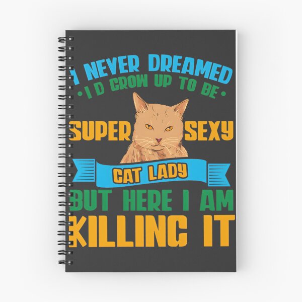 Item preview, Funny Cat Lover Gift for Women – Playful and Charming Cat Lady Design designed and sold by Sins From God.