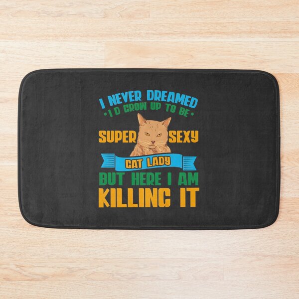 Item preview, Funny Cat Lover Gift for Women – Playful and Charming Cat Lady Design designed and sold by Sins From God.