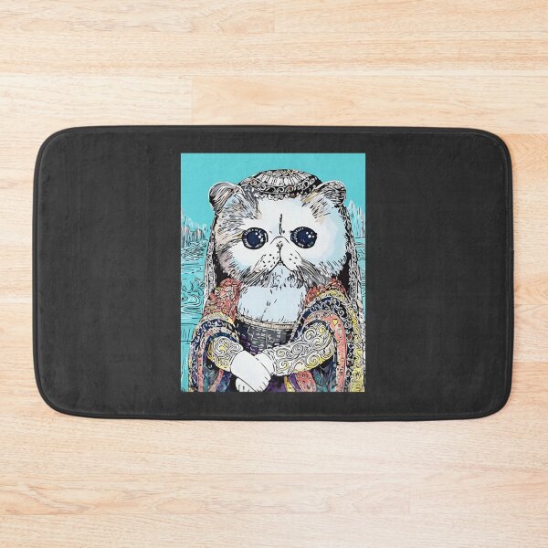 Item preview, Elegant Lady Cat Illustration with Graceful Design designed and sold by Sins From God.