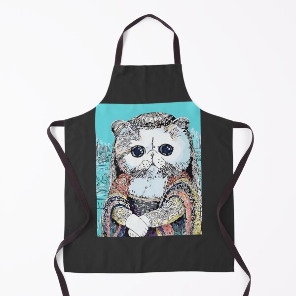 Item preview, Elegant Lady Cat Illustration with Graceful Design designed and sold by Sins From God.
