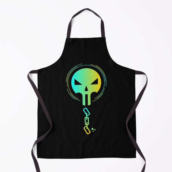 Item preview, Neon Skull Broken Chain Cyberpunk Aesthetic designed and sold by VOIDXX.