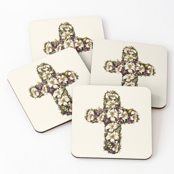 Item preview, Easter Lily Cross by O.E. Whitney, 1875 designed and sold by Exhumed Archives.