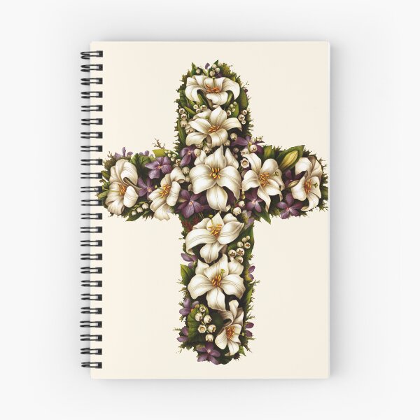 Item preview, Easter Lily Cross by O.E. Whitney, 1875 designed and sold by Exhumed Archives.