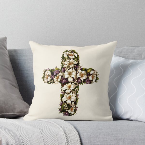 Item preview, Easter Lily Cross by O.E. Whitney, 1875 designed and sold by Exhumed Archives.