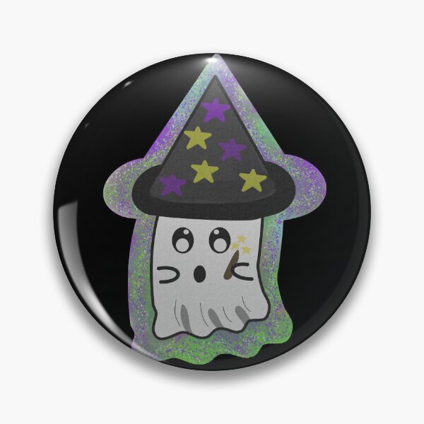 Item preview, Spooky Hand Drawn Witch Ghost designed and sold by Ornamentary.