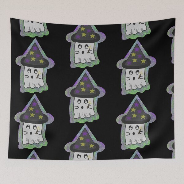 Item preview, Spooky Hand Drawn Witch Ghost designed and sold by Ornamentary.