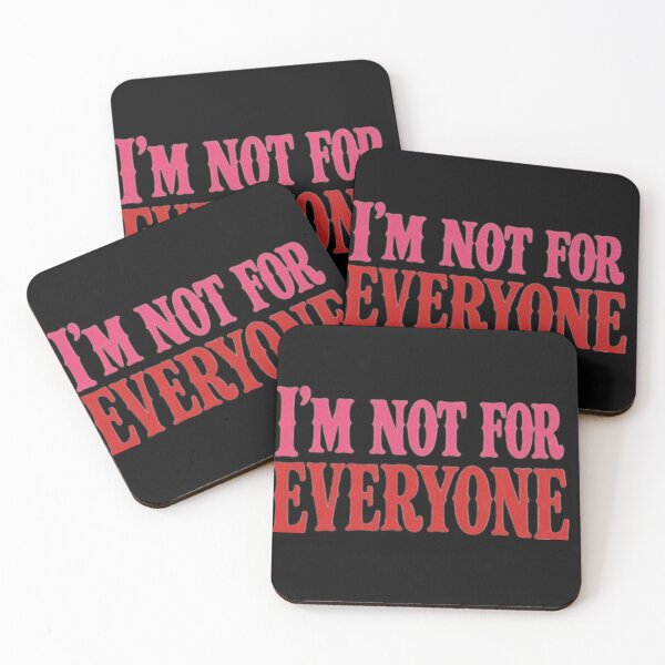 Item preview, I’m Not for Everyone designed and sold by Leo Bennett.