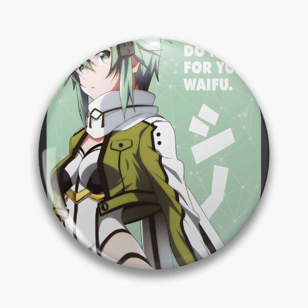 Item preview, Sword Art Online Inspired Sinon Anime Character Design designed and sold by zellix.