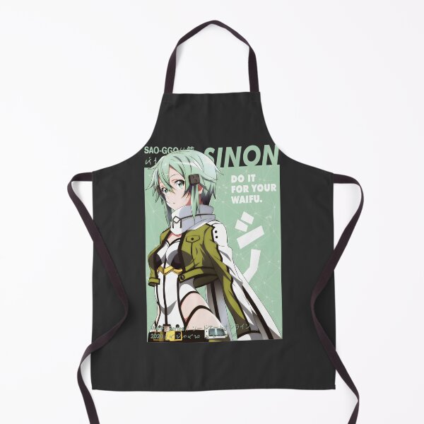 Item preview, Sword Art Online Inspired Sinon Anime Character Design designed and sold by zellix.