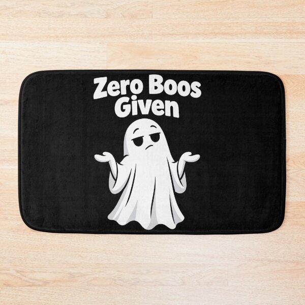 Item preview, Zero Boos Given Funny Ghost Halloween Sarcastic Humor Gift designed and sold by Whirx.