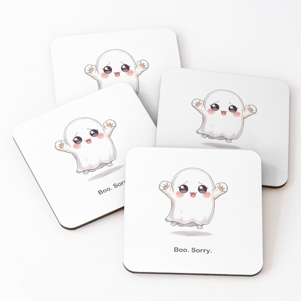 Item preview, Kawaii Ghost — Boo. Sorry. designed and sold by deepthinkanime.
