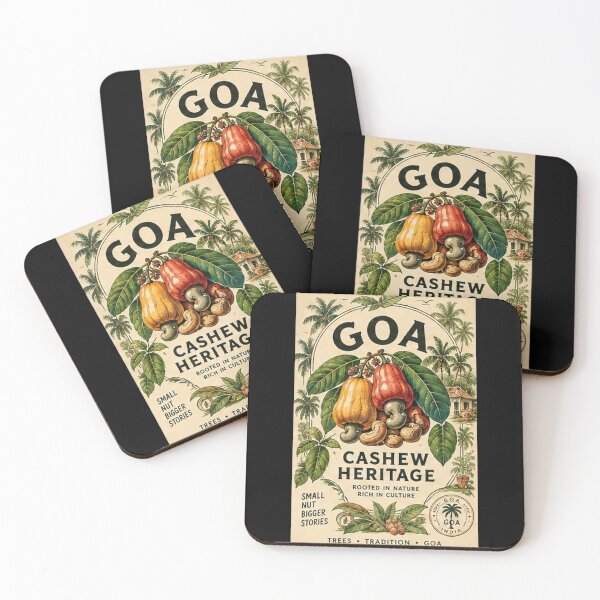 Item preview, Goa Cashew Heritage Feni Roots designed and sold by Goanheartprints.