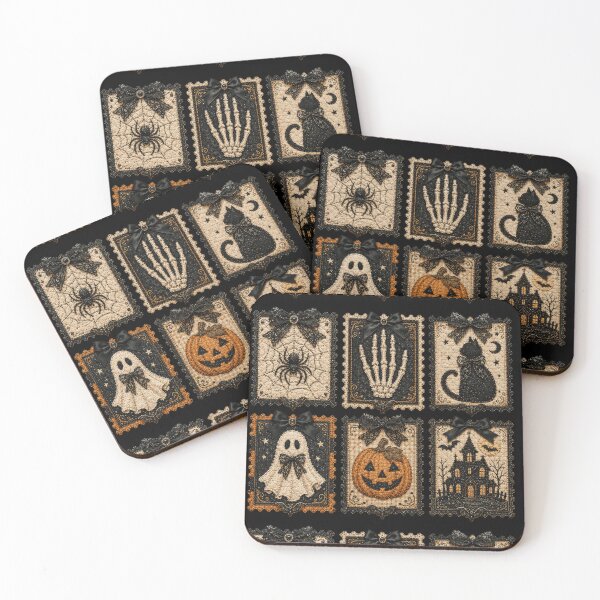 Item preview, Halloween Patchwork grannies designed and sold by aponwao.
