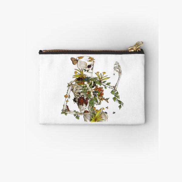 Item preview, Bones and Botany Artistic Skeleton and Plant Illustration Design designed and sold by HerioJohn.