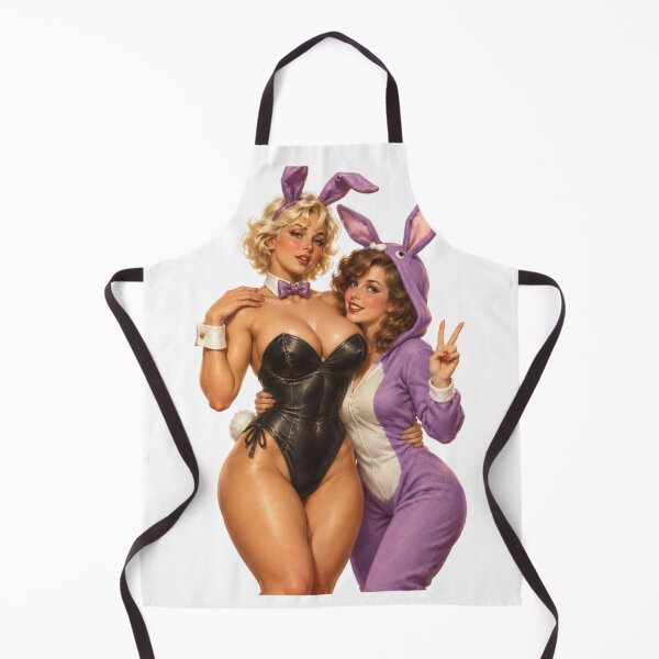 Item preview, Retro Bunny Suit Girls Vintage 1940s Retro Fantasy Pin Up Art designed and sold by Cosplayvintage.