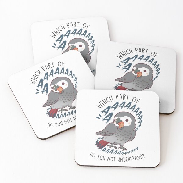 Item preview, Loro gris africano Aaaa Fondo claro designed and sold by Clara Hollins.