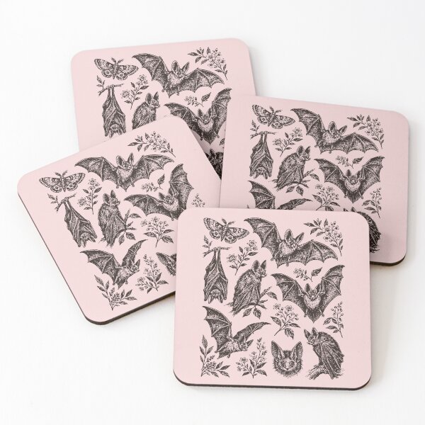 Item preview, Vintage Bats Gothic Halloween Dark Aesthetic Spooky  designed and sold by Y-Vibes.