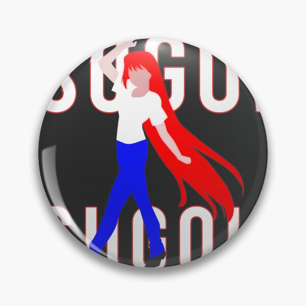 Item preview, Sugoi Sugoi Aoko Aozaki Minimalist Vector Art Design designed and sold by hascov.