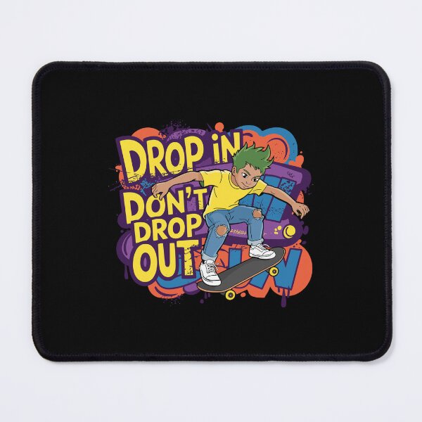 Item preview, Drop In Dont Drop Out Vintage Skater Graffiti Art designed and sold by BeatStriker.