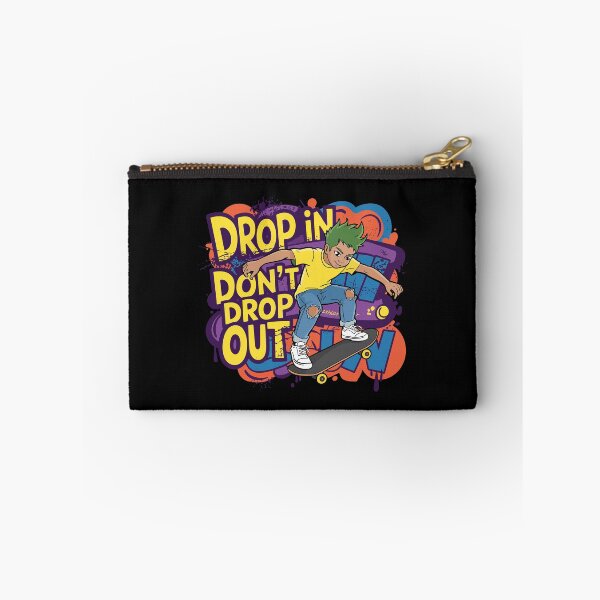 Item preview, Drop In Dont Drop Out Vintage Skater Graffiti Art designed and sold by BeatStriker.