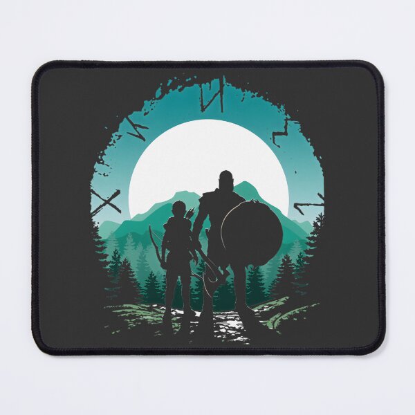 Item preview, Kratos and Son Inspired Mythology Inspired Spartan Warrior Design designed and sold by perfecto99.