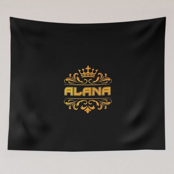 Item preview, Alana Personalized Name With Crown - Cool & Custom Gift for Girls, Teens designed and sold by Oussinc.