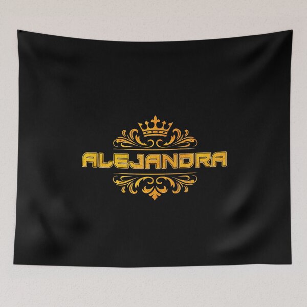 Item preview, Alejandra Personalized Name With Crown - Cool & Custom Gift for Girls, Teens designed and sold by Oussinc.