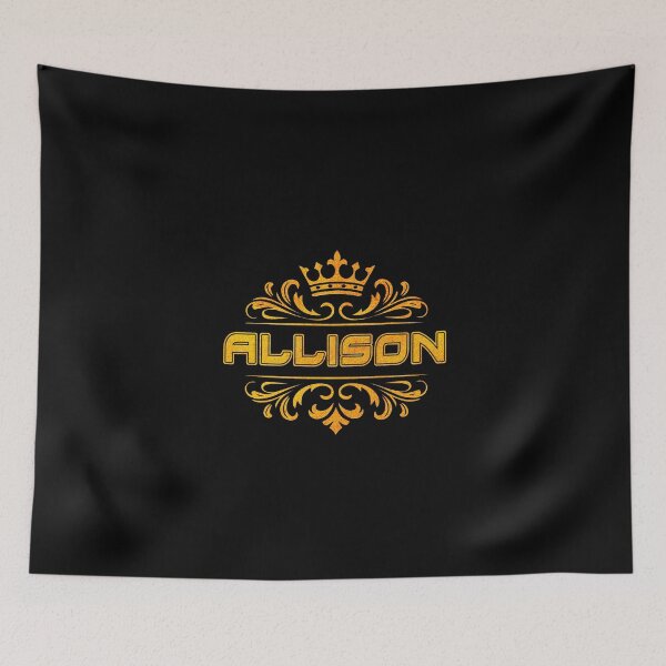 Item preview, Nombre personalizado Allison con corona: un regalo original y personalizado para niñas y adolescentes. designed and sold by Oussinc.