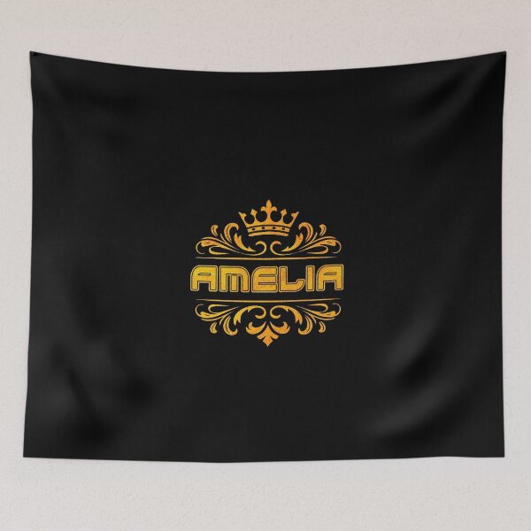 Item preview, Amelia Personalized Name With Crown - Cool & Custom Gift for Girls, Teens designed and sold by Oussinc.
