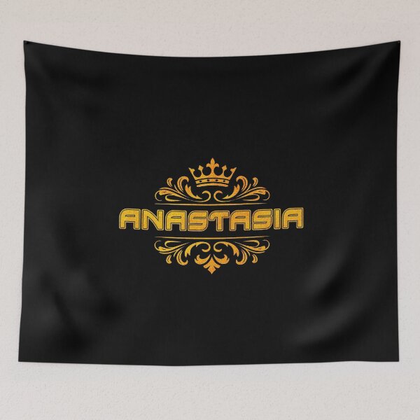 Item preview, Anastasia Personalized Name With Crown - Cool & Custom Gift for Girls, Teens designed and sold by Oussinc.